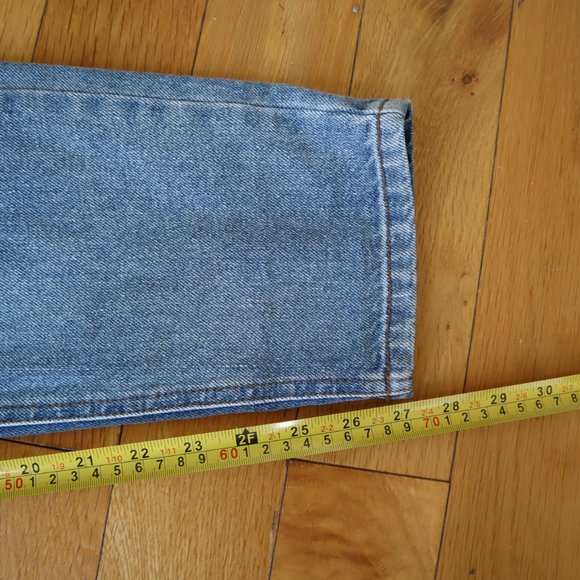 BDG Urban Outfitters Paperbag Blue Jeans, Size 27 - Picture 12 of 16